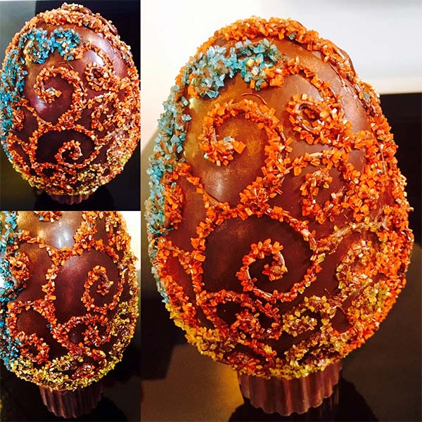 Brocade Easter Egg