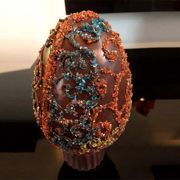 Brocade Easter Egg