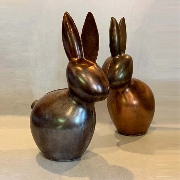 Contemporary Chocolate Bunny