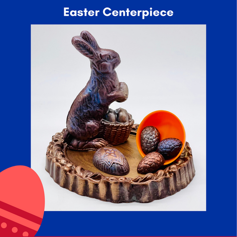Limited Edition Bunny & Eggs Easter Centerpiece